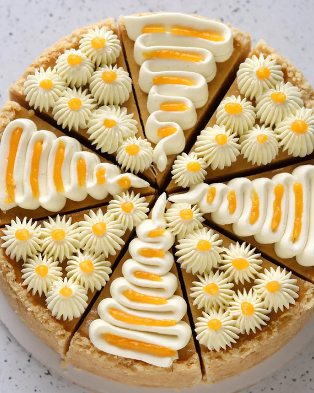 Cheesecake alla Zucca con Latte di Cocco
