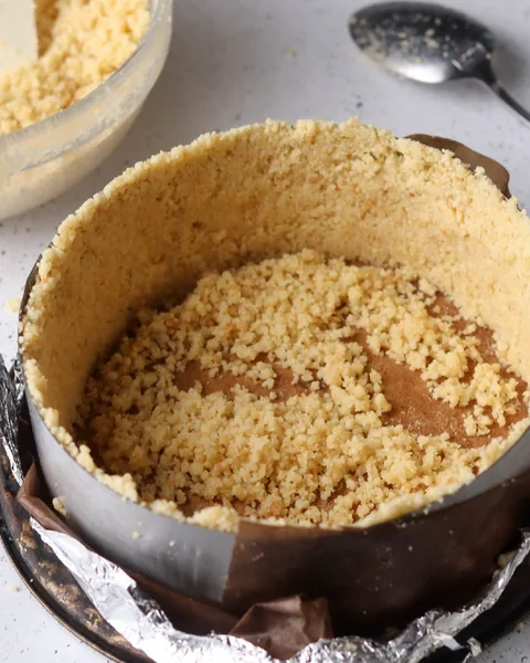 Cheesecake alla Zucca con Latte di Cocco